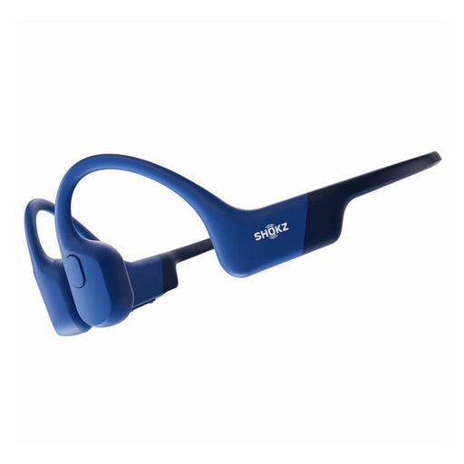 SHOKZ OpenRun Mini | Écouteurs à conduction osseuse - Sport - Bluetooth - 8 Heures d'autonomie - Bleu-SONXPLUS.com