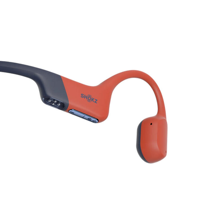 SHOKZ OpenSwim Pro | Écouteurs à conduction osseuse - Pour Natation - Bluetooth - IP68 - 9 Heures d'autonomie - Rouge-SONXPLUS.com