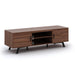 Sonora S40V65MB | Meuble téléviseur - 2 Armoires - 65" de large - Brun Moyen-SONXPLUS.com