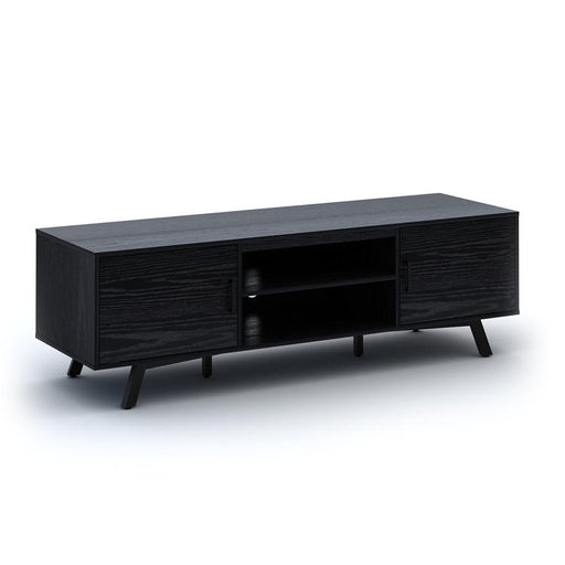 Sonora S40V65N | Meuble téléviseur - 2 Armoires - 65" de large - Noir-SONXPLUS.com