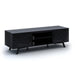 Sonora S40V65N | Meuble téléviseur - 2 Armoires - 65" de large - Noir-SONXPLUS.com