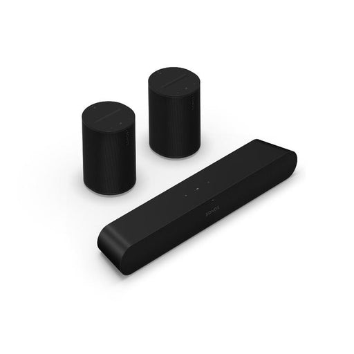 Sonos | Ensemble ambiophonique avec Ray - Ray + 2x Era 100 - Noir-SONXPLUS.com