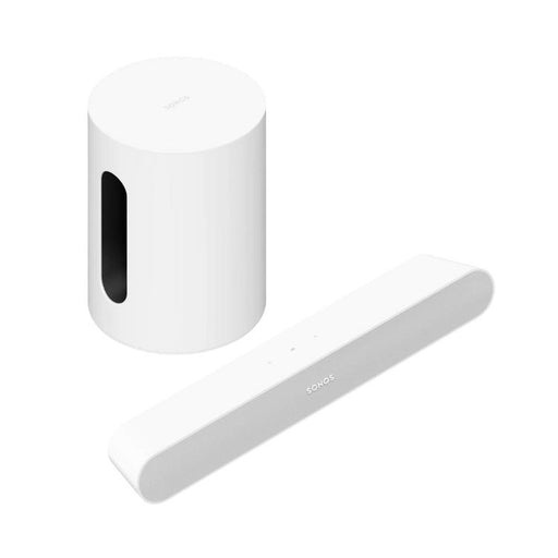 Sonos | Ensemble de divertissement avec Ray et Mini-Sub - Blanc-SONXPLUS.com