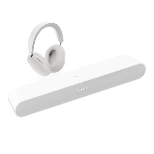 Sonos | Ensemble de divertissement personnel avec Sonos Ray et Sonos Ace - Blanc-SONXPLUS.com