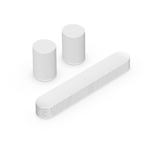 Sonos | Ensemble de son ambiophonique avec Beam - 2 Era 100 + Beam - Blanc-SONXPLUS.com