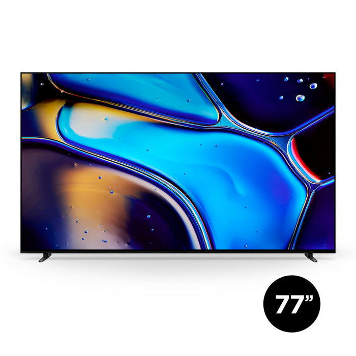 Sony BRAVIA 8 K-77XR80 | Téléviseur 77" - OLED - 4K HDR - 120Hz - Série XR80 - Google TV-SONXPLUS.com