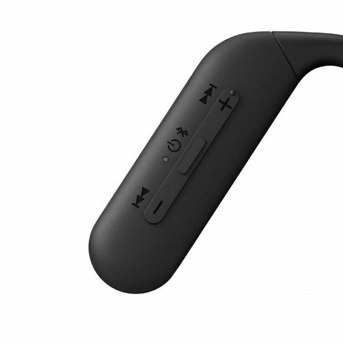 Sony Float Run WIOE610 | Ecouteurs avec micro - Supra-auriculaires - Bluetooth - Sans fil - Noir-SONXPLUS.com