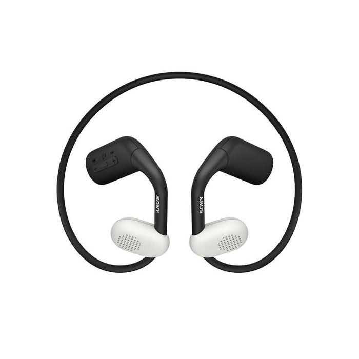 Sony Float Run WIOE610 | Ecouteurs avec micro - Supra-auriculaires - Bluetooth - Sans fil - Noir-SONXPLUS.com