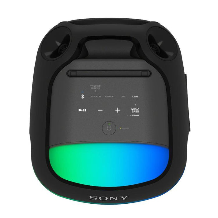 Sony SRS-XV800 | Haut-parleur portatif - Sans fil - Bluetooth - Série X - Mode fête - Noir-SONXPLUS.com