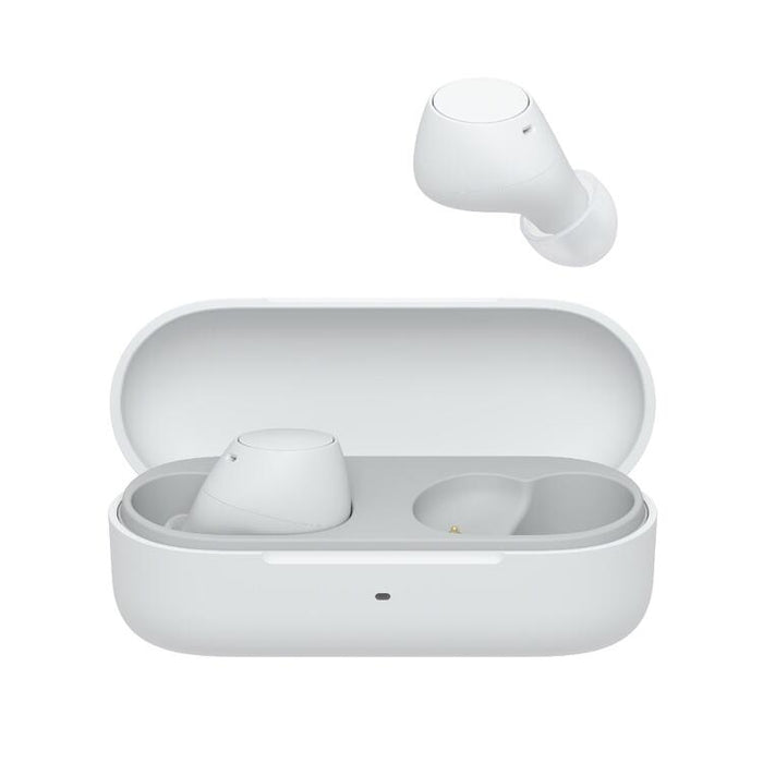 Sony WF-C510 | Écouteurs intra-auriculaires - 100% Sans fil - Bluetooth - Microphone - Jusqu'à 22 heures d'autonomie - IPX4 - Blanc-SONXPLUS.com