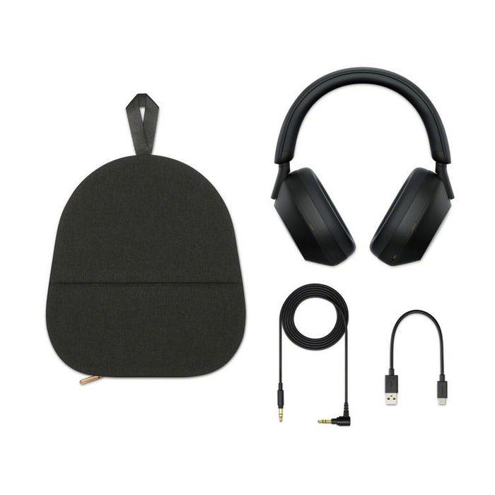 Sony WH-1000XM5/B | Écouteurs sans fil circum-auriculaires - Réduction de bruit - 8 Microphones - Noir-SONXPLUS.com