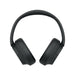 Sony WH-CH720N | Écouteurs circum-auriculaires - Sans fil - Bluetooth - Réduction du bruit - Jusqu'à 35 heures d'autonomie - Microphone - Noir-SONXPLUS.com