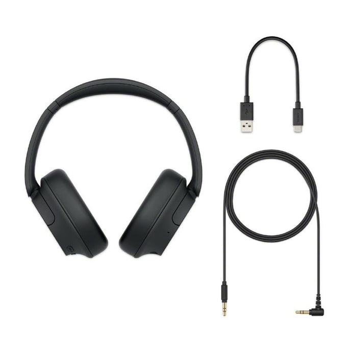 Sony WH-CH720N | Écouteurs circum-auriculaires - Sans fil - Bluetooth - Réduction du bruit - Jusqu'à 35 heures d'autonomie - Microphone - Noir-SONXPLUS.com