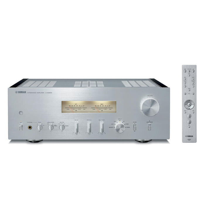 Yamaha AS2200 | Amplificateur intégré - Hi-Fi - Stéréo - 2 canaux - Argent-SONXPLUS.com