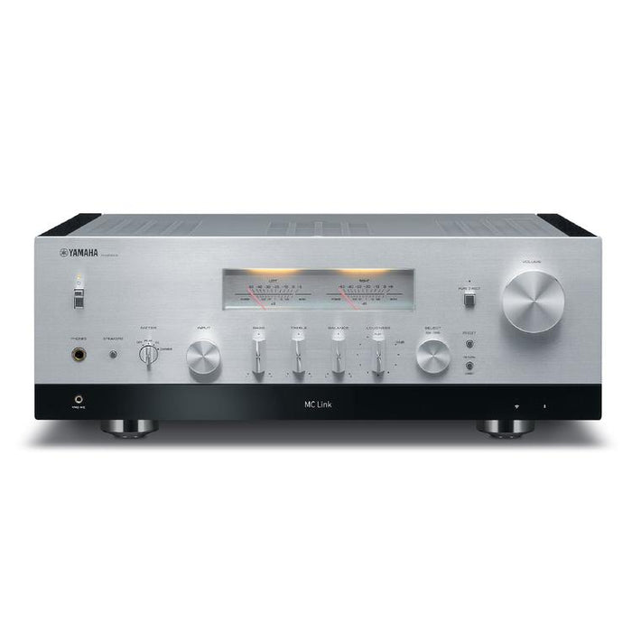 Yamaha RN2000A | Récepteur réseau hi-fi stéréo avec MusicCast - 120 W + 120 W - Airplay - Argent-SONXPLUS.com
