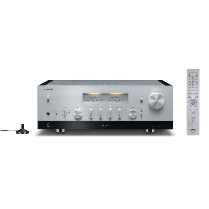 Yamaha RN2000A | Récepteur réseau hi-fi stéréo avec MusicCast - 120 W + 120 W - Airplay - Argent-SONXPLUS.com