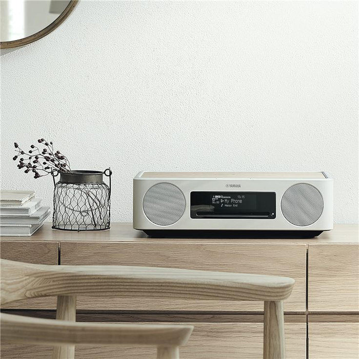 Yamaha TSX-B237 | Radio-réveil - 30 W RMS - Blanc-SONXPLUS.com