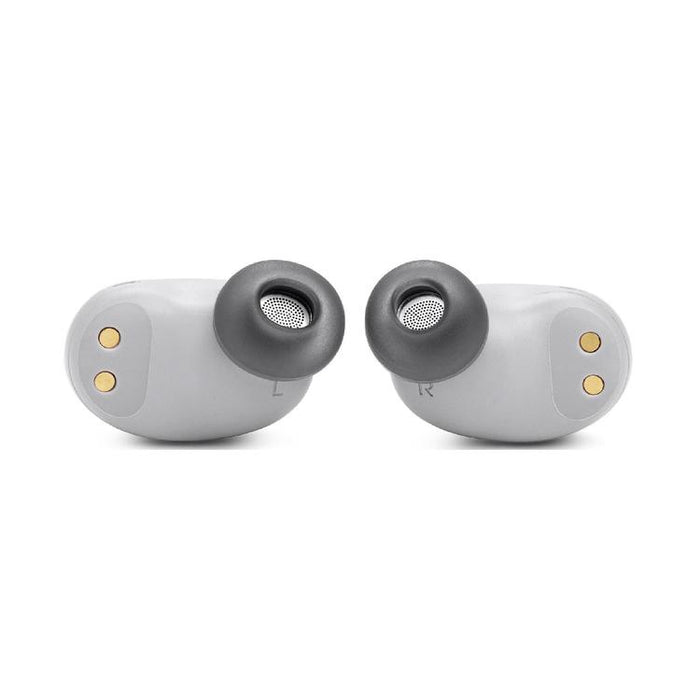 JBL Live Free 2 | Écouteurs intra-auriculaires - 100% Sans fil - Bluetooth - Smart Ambient - Microphones - Argent-SONXPLUS.com